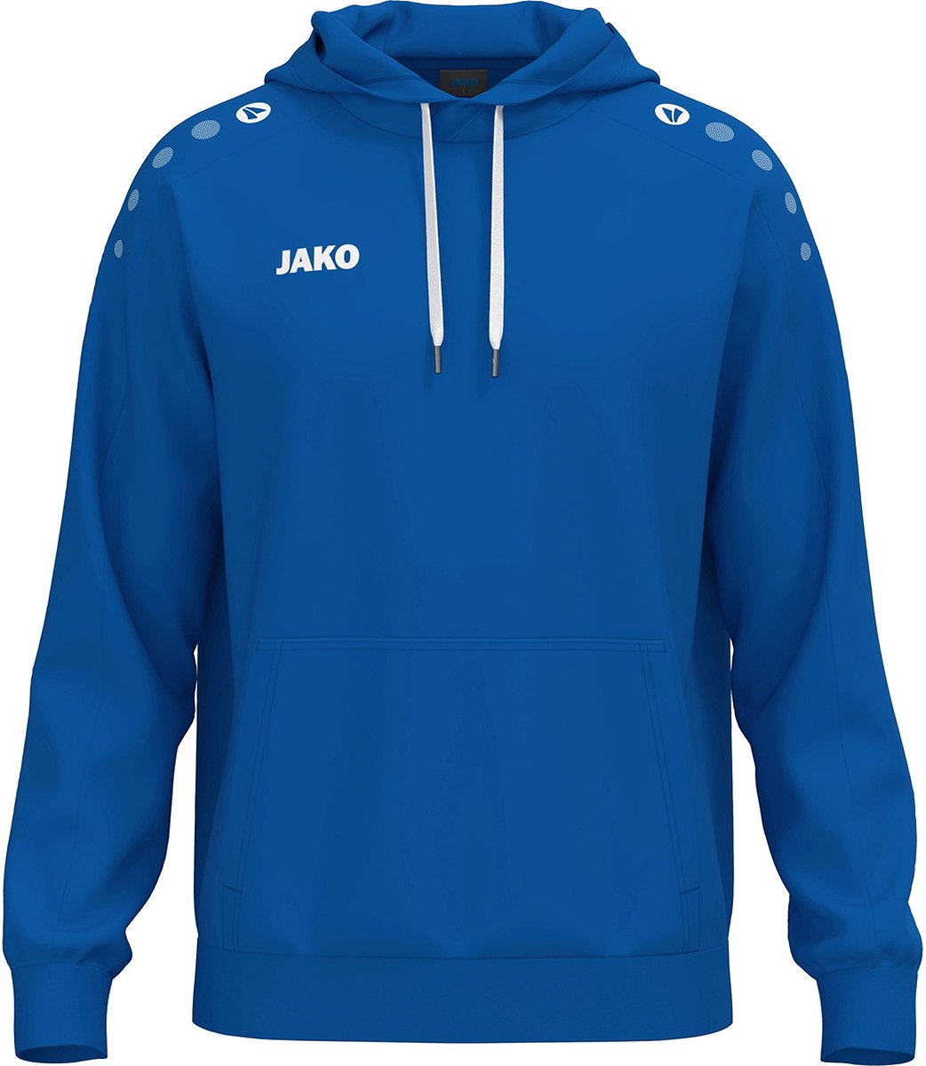 1042x1200-197 Jako One Sweater Met Kap Heren - Royal | Maat: M - Afbeelding 1