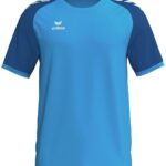 Erima Wings Shirt Korte Mouw Heren - Curaçao / New Royal | Maat: XXL