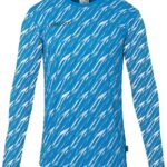 Uhlsport Progressive Keepershirt Lange Mouw Kinderen - Cyaan / Wit | Maat: 152