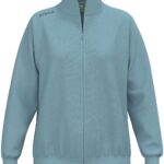 Erima Ts Sweatjack Dames - Smoke Blue | Maat: 34