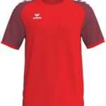 Erima Wings Shirt Korte Mouw Heren - Rood | Maat: M