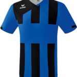 Erima Siena 3.0 Shirt Korte Mouw Heren - New Royal / Zwart | Maat: XL