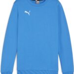 PUMA teamGOAL Casuals Crew Neck Sweat Jr Jongens sporttrui - Ignite Blue-PUMA White