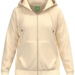 Erima Ts Sweatjack Met Capuchon Dames - Beige | Maat: 42