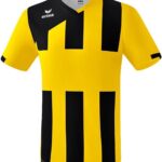 Erima Siena 3.0 Shirt Korte Mouw Heren - Geel / Zwart | Maat: M