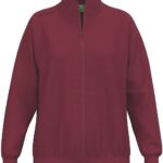 Erima Ts Sweatjack Dames - New Bordeaux | Maat: 44