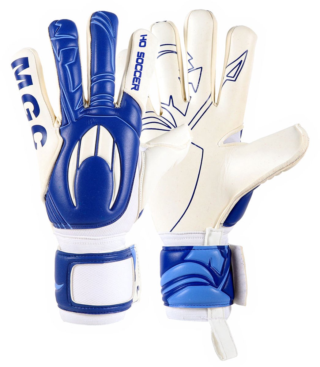1045x1200-3 Ho Soccer Mgc Plus Keepershandschoenen Wit,Blauw 7 - Afbeelding 1