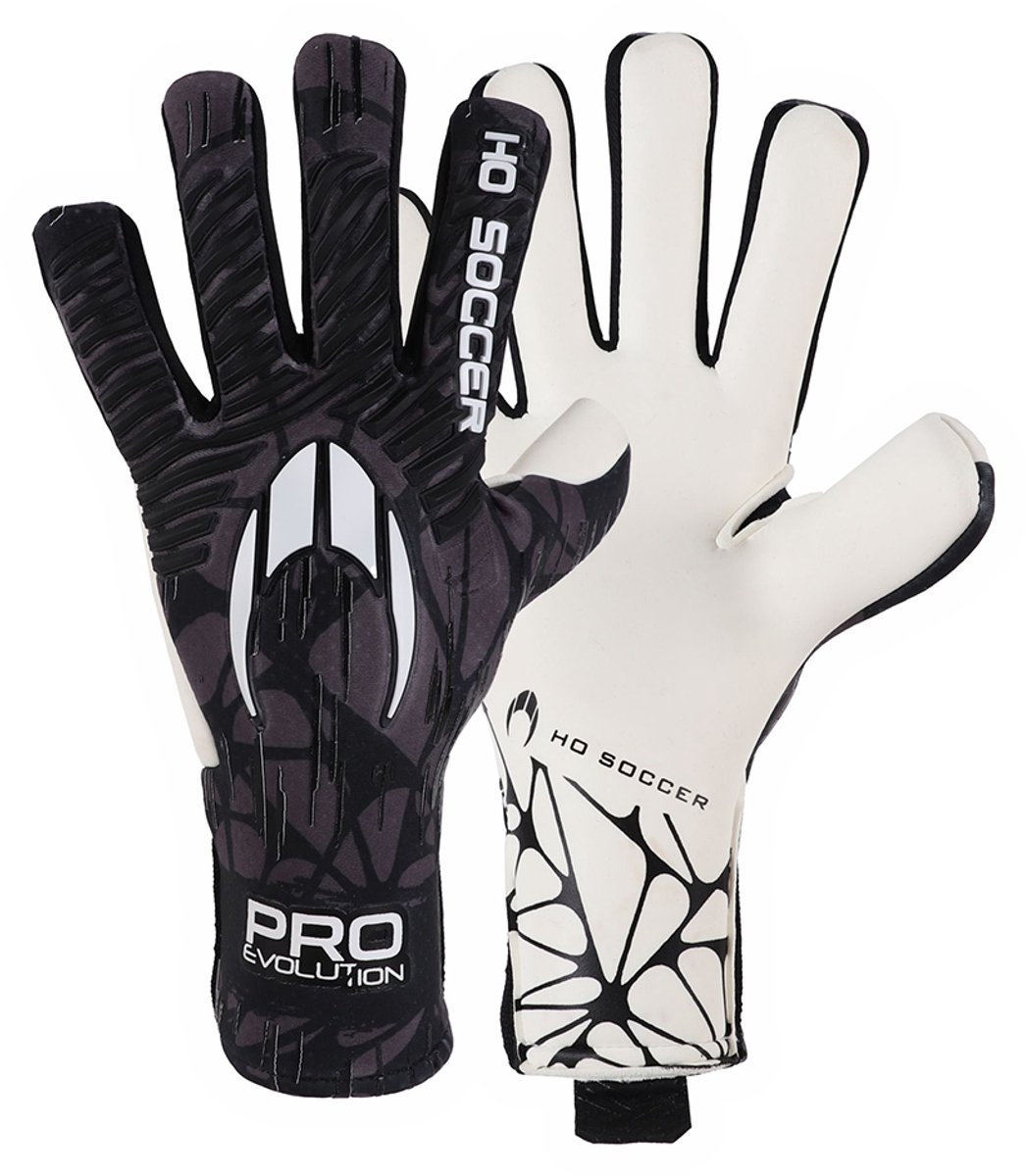 1047x1200-12 Ho Soccer Pro Evolution Ii Ng Keepershandschoenen Zwart 9.5 - Afbeelding 1