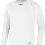 Jako Mundial Voetbalshirt Lange Mouw Heren - Wit / Zwart | Maat: XXL