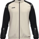 Jako Sonic Polyestervest Heren - Off White / Zwart | Maat: 4XL