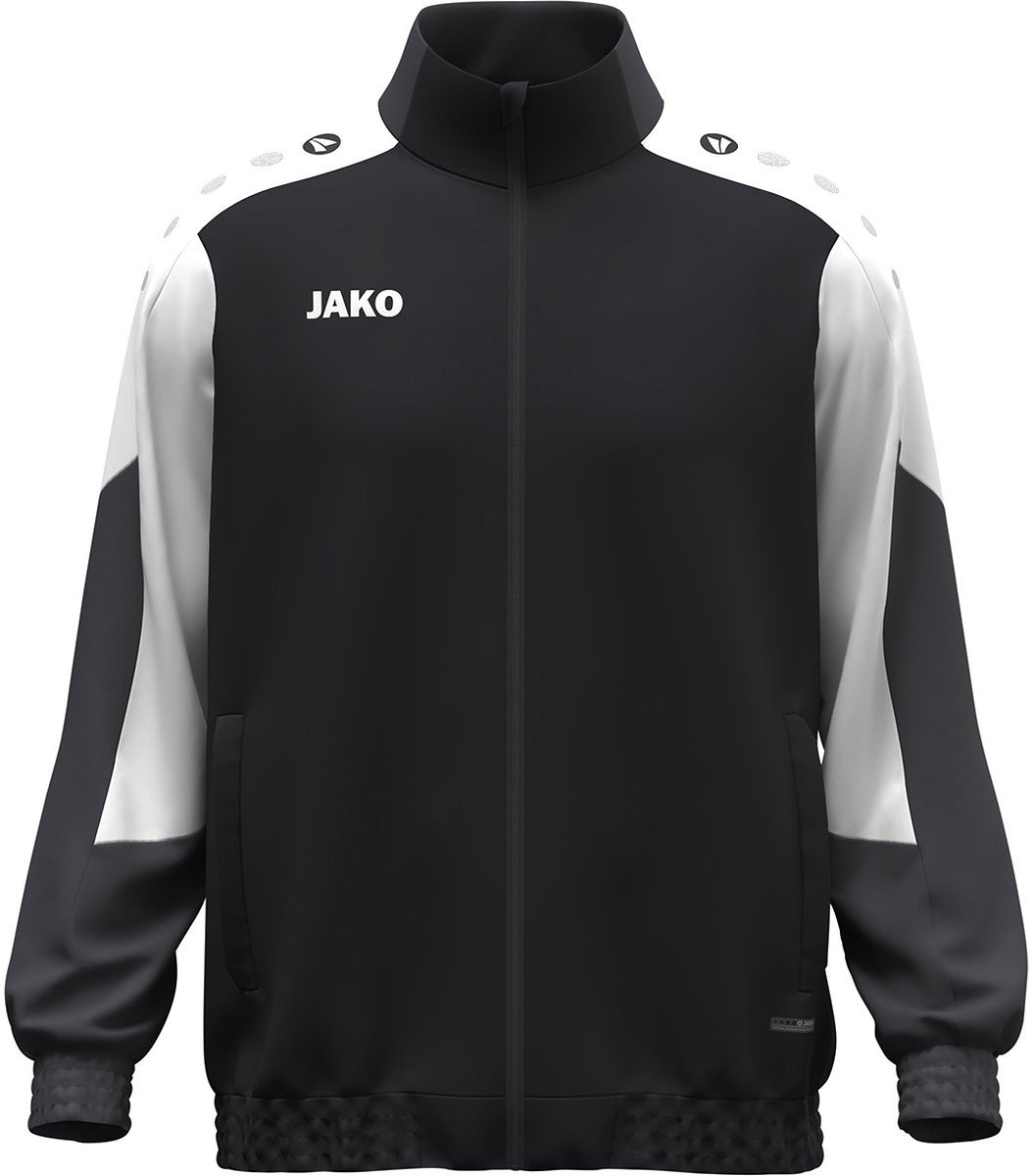 1055x1200-18 Jako Dynamic Presentatiejack - Zwart / Wit / Antraciet | Maat: 3XL - Afbeelding 1