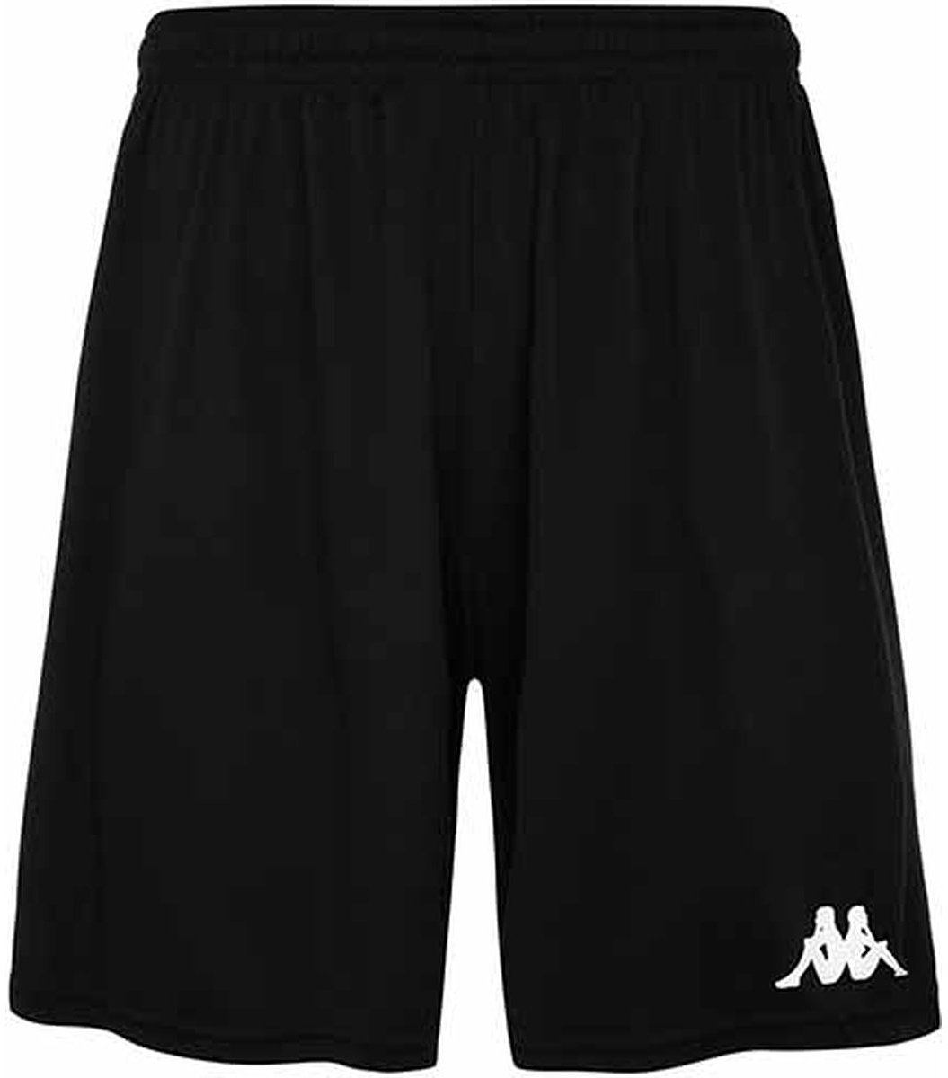 1055x1200-7 Kappa Borgo Short Heren - Zwart | Maat: S - Afbeelding 1