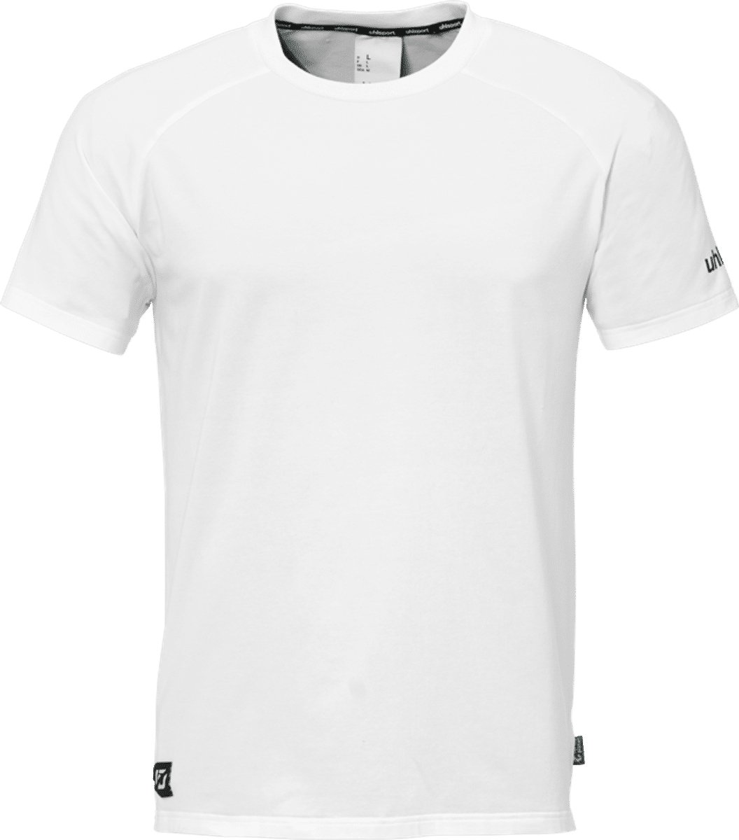 1056x1200-29 Uhlsport Id T-Shirt Kinderen - Wit / Zwart | Maat: 152 - Afbeelding 1