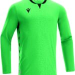 Macron Cygnus Keepershirt Lange Mouw Heren - Fluo Groen / Zwart | Maat: L