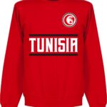 Tunesië Team Sweater - Rood - Kinderen - 140