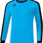 Erima Retro Star Voetbalshirt Lange Mouw Kinderen - Curaçao / Zwart | Maat: 164