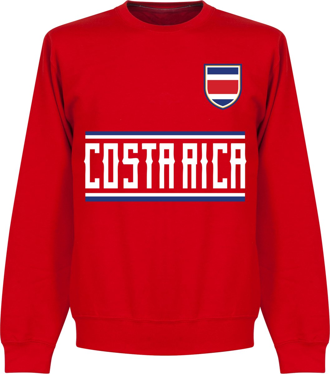 1058x1200-3 Costa Rica Team Sweater - Rood - M - Afbeelding 1