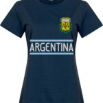 Argentinië Dames Team T-Shirt - Navy - M - 10