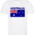 Australië - Australia - T-shirt Wit - Voetbalshirt - Maat: S - Landen shirts