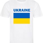 Oekraïne - Ukraine - T-shirt Wit - Voetbalshirt - Maat: XL - Landen shirts