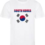WK - South Korea - ???? - T-shirt Wit - Voetbalshirt - Maat: M - Wereldkampioenschap voetbal 2022