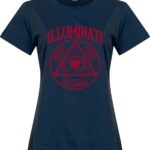 Illuminati Dames T-Shirt - Navy - XL