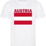 Oostenrijk - Austria - T-shirt Wit - Voetbalshirt - Maat: S - Landen shirts