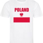 WK - Polen - Poland - Polska - T-shirt Wit - Voetbalshirt - Maat: L - Wereldkampioenschap voetbal 2022