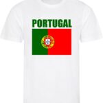 WK - Portugal - T-shirt Wit - Voetbalshirt - Maat: M - Wereldkampioenschap voetbal 2022