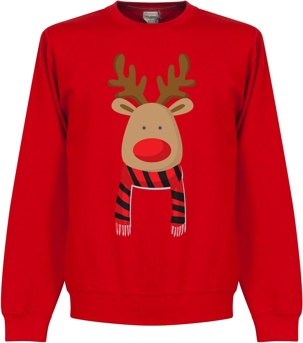 1060x1200-44 Christmas Reindeer Sweater - S - Afbeelding 1