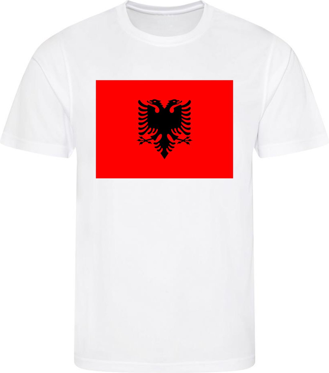 1060x1200-96 Voetbalshirt Albanië - Maat XL - Landen shirts - Afbeelding 1