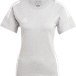 adidas T-shirt Dames Tiro 24 Sweat Tee Grijs - Maat S
