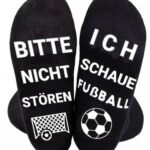 Allecto - Grappige voetbalsokken - Voetbalsokken cadeau - Zacht en comfortabel - Grappige sokken voor voetbalfans - Geschikt voor mannen en vrouw