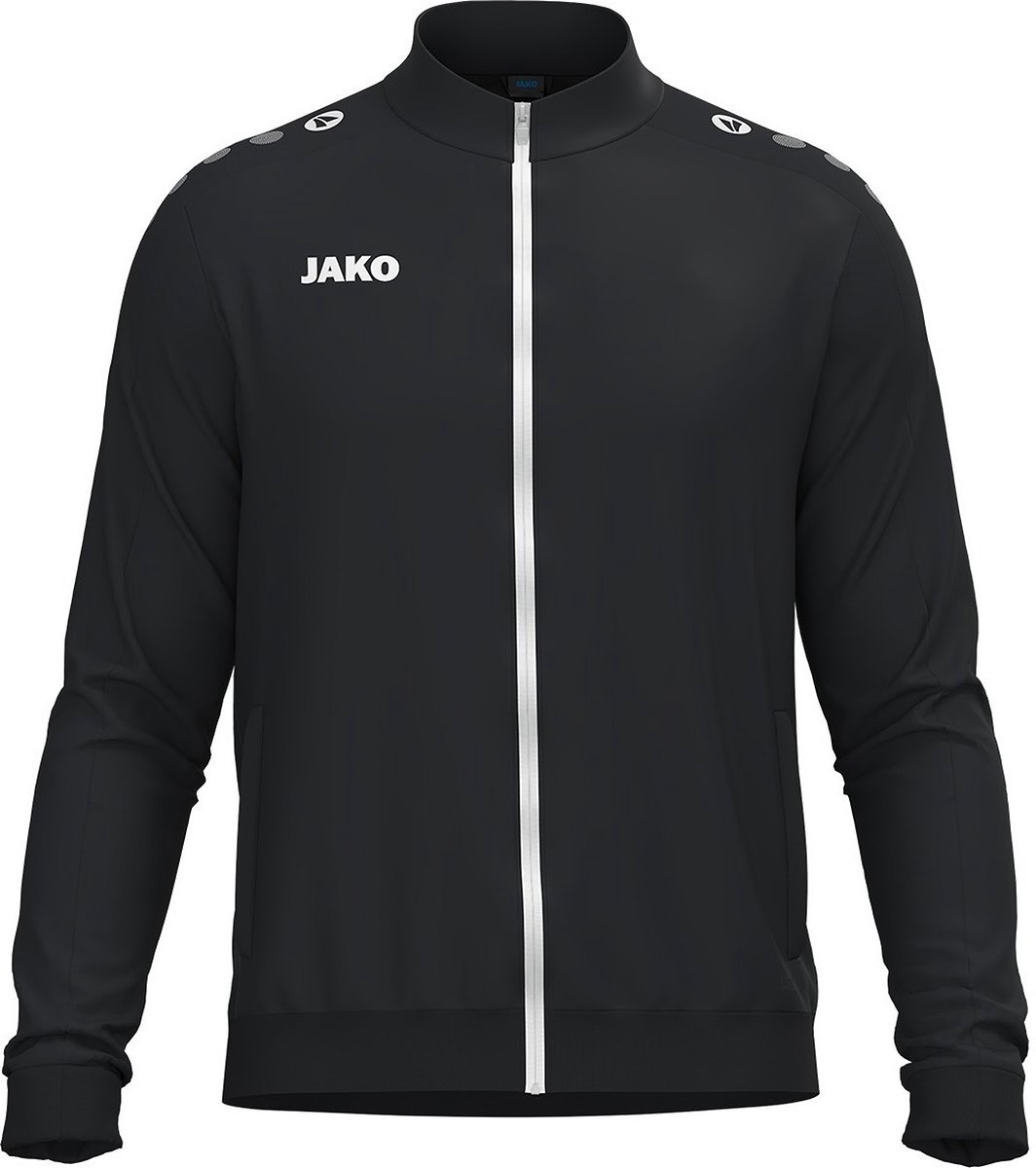 1064x1200-25 Jako One Polyestervest Kinderen - Zwart | Maat: 164 - Afbeelding 1