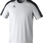 Erima Evo Star T-Shirt Kinderen - Wit / Zwart | Maat: 152