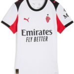 Puma Ac Milan 25/26 Replica Weg Dames T-shirt Met Korte Mouwen Wit M Vrouw