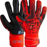 Reusch Attrakt Freegel Silver Black Red Keepershandschoenen - Maat 8