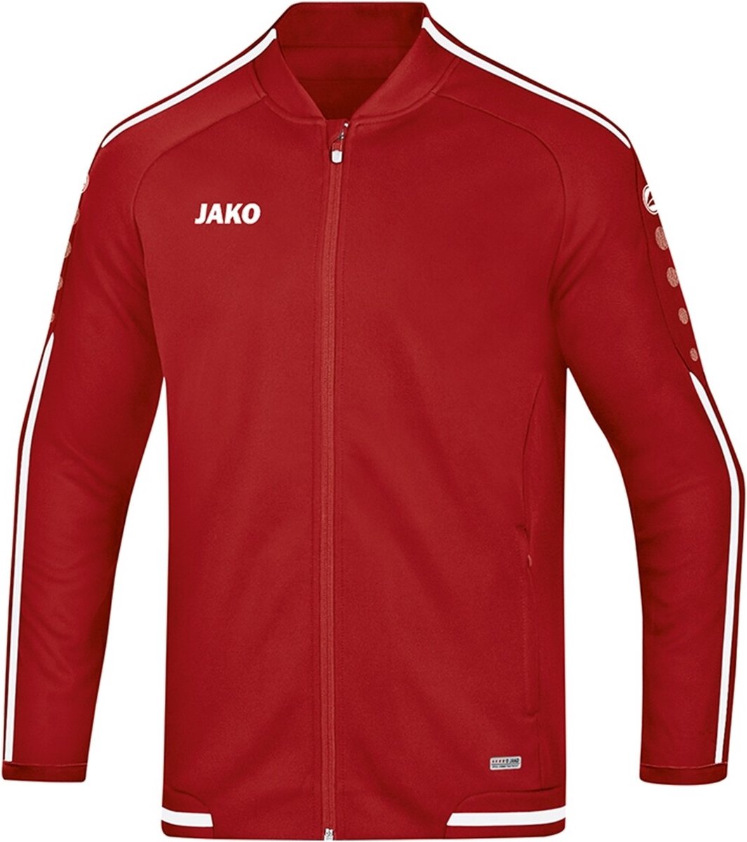1065x1200 Jako Striker 2.0 Vrijetijdsvest Heren - Chilirood / Wit | Maat: S - Afbeelding 1