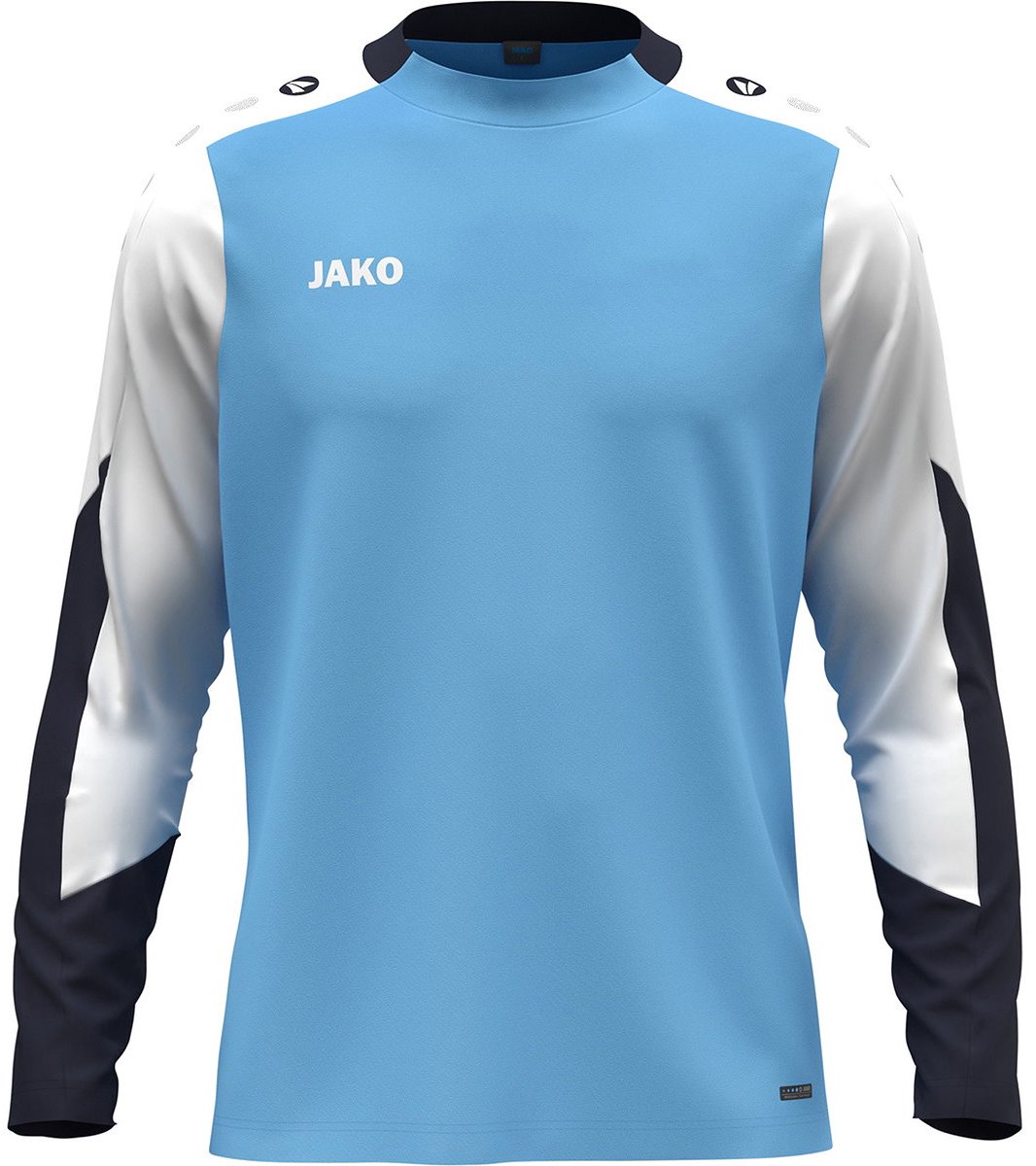 1066x1200-2 Jako Dynamic Longsleeve Heren - Hemelsblauw / Wit / Marine | Maat: S - Afbeelding 1