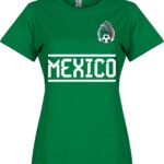 Mexico Dames Team T-Shirt - Groen - S - 8
