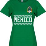 Mexico Dames Team T-Shirt - Groen - L