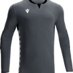 Macron Eridanus Keepershirt Lange Mouw Heren - Antraciet / Zwart | Maat: XXL
