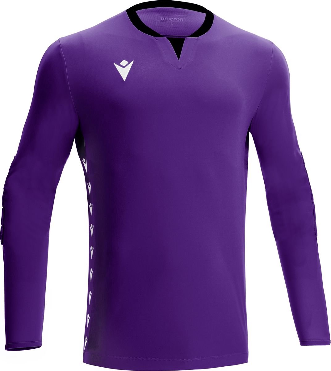1072x1200-59 Macron Eridanus Keepershirt Lange Mouw Kinderen - Paars / Zwart | Maat: 7-8 Y - Afbeelding 1
