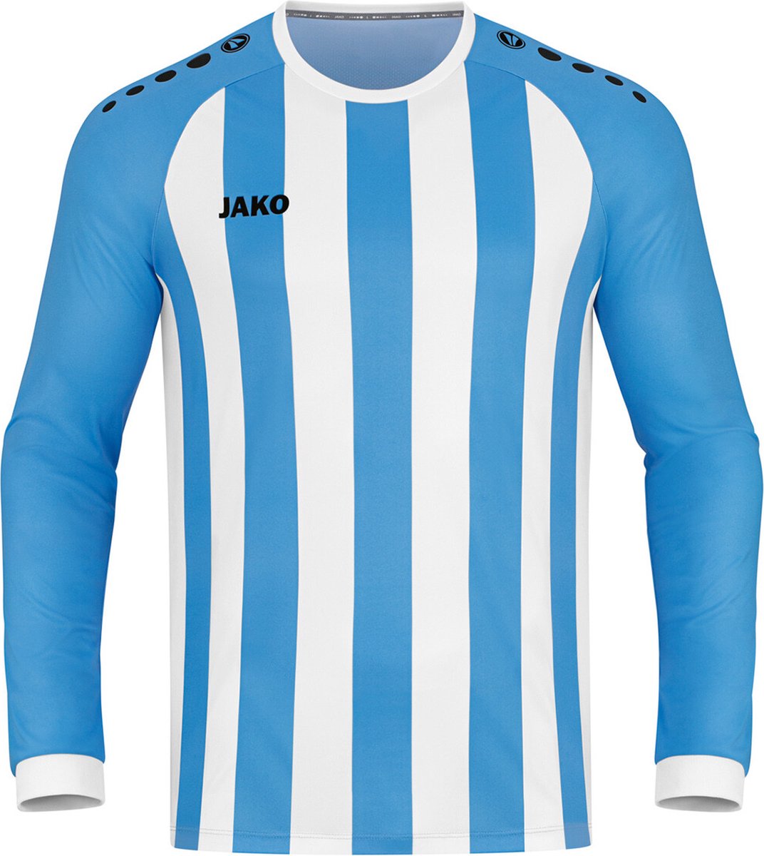 1072x1200-73 Jako Inter Voetbalshirt Lange Mouw Heren - Hemelsblauw / Wit | Maat: XXL - Afbeelding 1