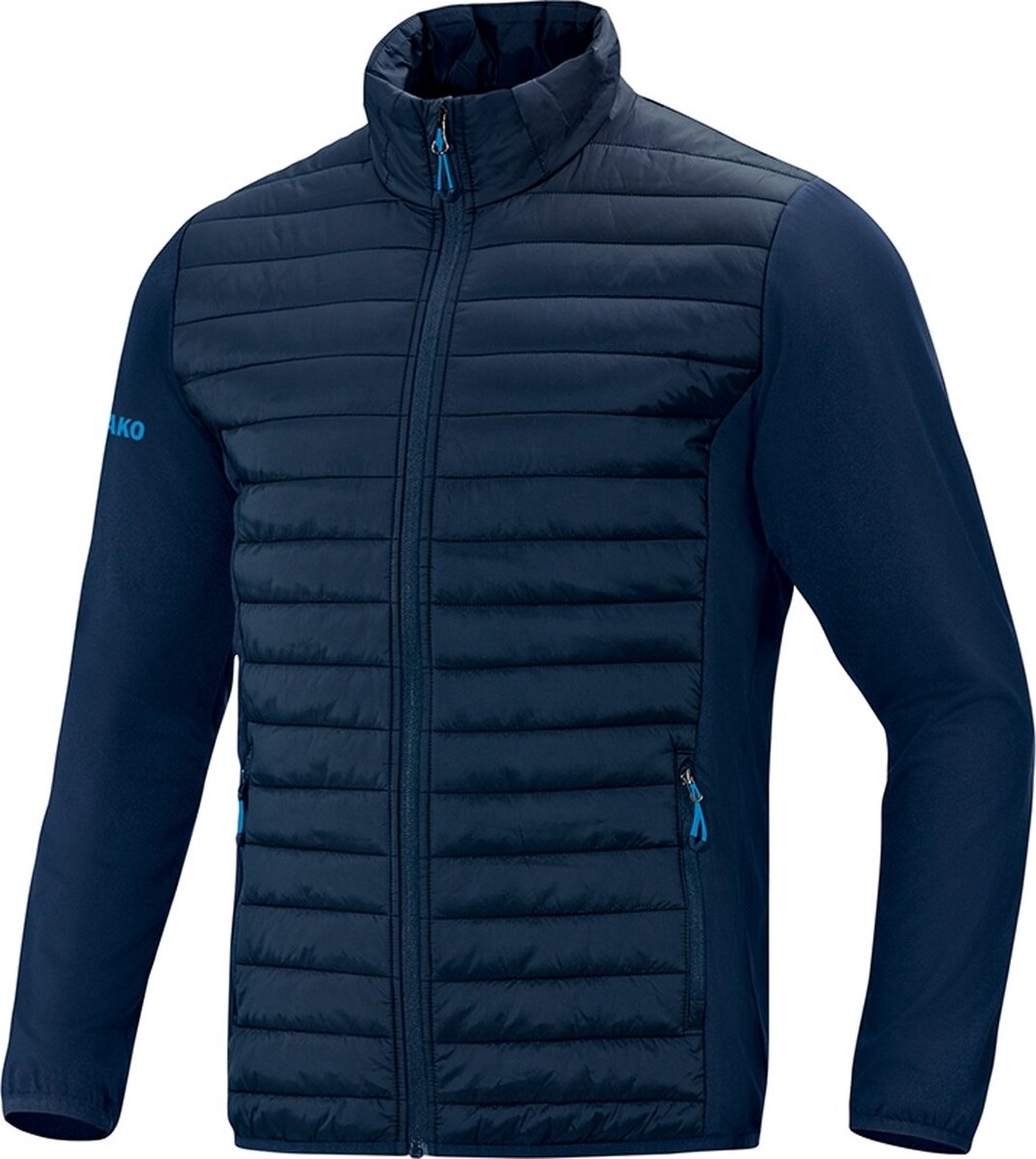 1073x1200-41 Jako - Hybrid Jacket Premium - Hybridejas Premium - 3XL - Blauw - Afbeelding 1