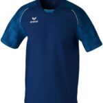 Erima Evo Star Shirt Korte Mouw Kinderen - Marine / Mykonos | Maat: 140