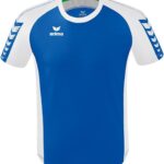 Erima Six Wings Shirt Korte Mouw Heren - New Royal / Wit | Maat: S