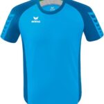 Erima Six Wings Shirt Korte Mouw Heren - Curaçao | Maat: L