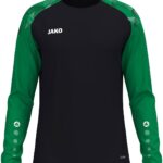 Jako Sonic Longsleeve Kinderen - Zwart / Groen | Maat: 128