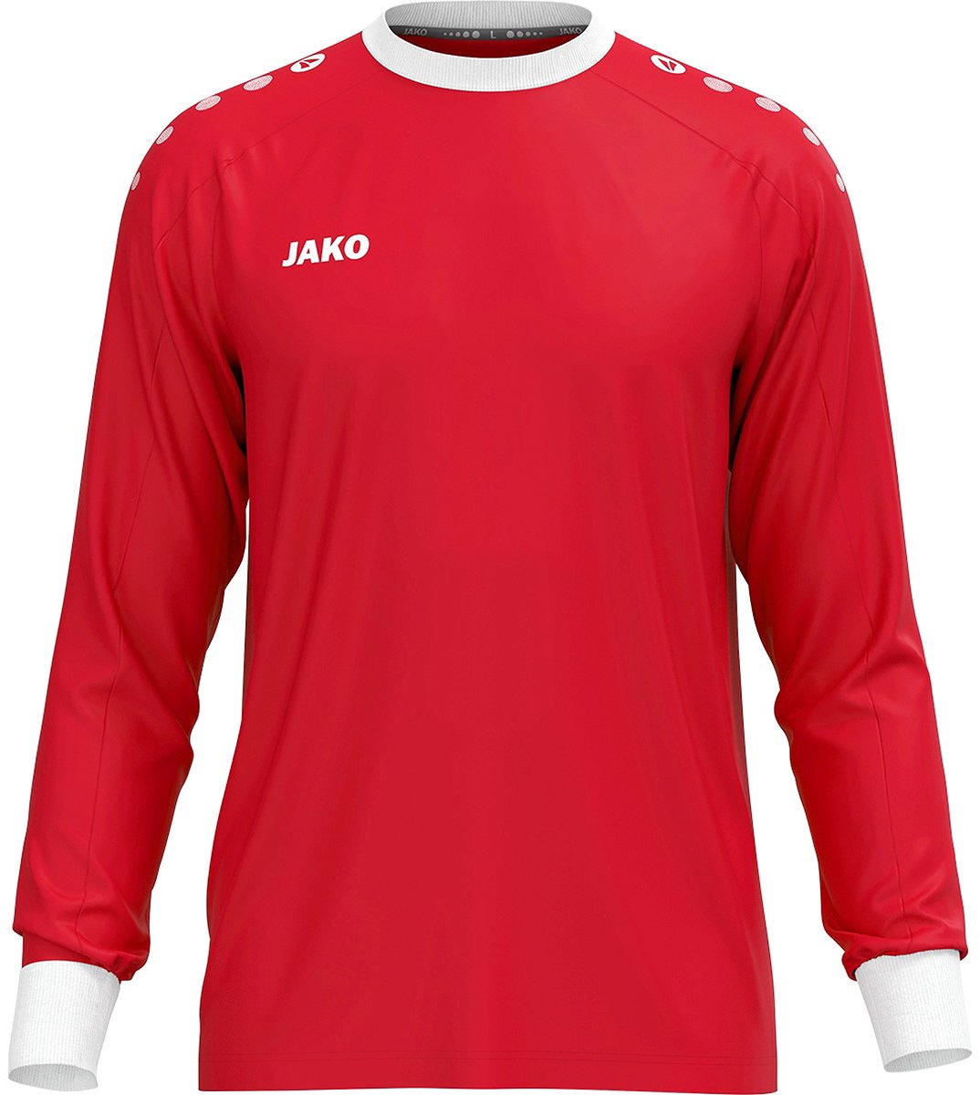 1074x1200-9 Jako One Keepershirt Lange Mouw Heren - Rood | Maat: XXL - Afbeelding 1